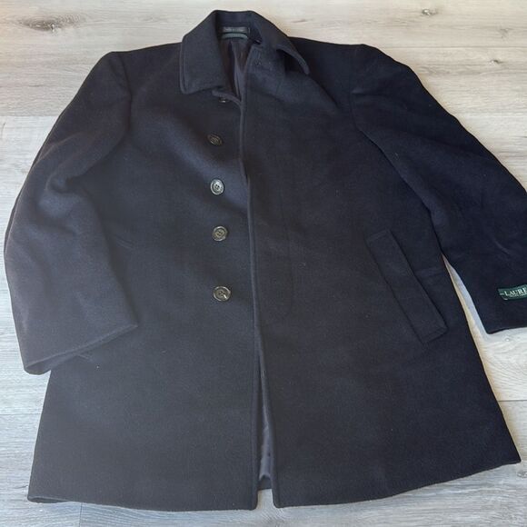 Ralph Lauren Men's Jake Classic Fit Overcoat, navy 36 short‎ nwt - Picture 4 of 7